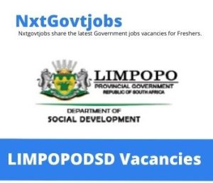 Limpopo Department of Social Development Vacancies 2022 @dsd.limpopo.gov.za