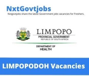 Clinical Technologist vacancies in Limpopo Department of Health – Deadline 14 Jul 2023