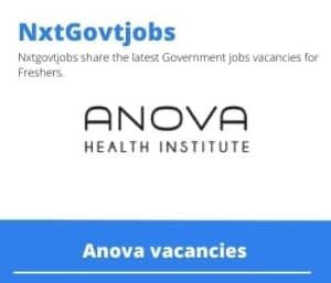 Anova Health Institute Data Administrator Tracing Clerk Vacancies in Polokwane- Deadline 15 May 2023