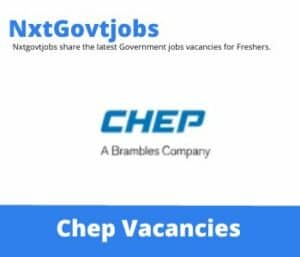 Chep Plant Manager Vacancies in Polokwane – Deadline 14 Aug 2023